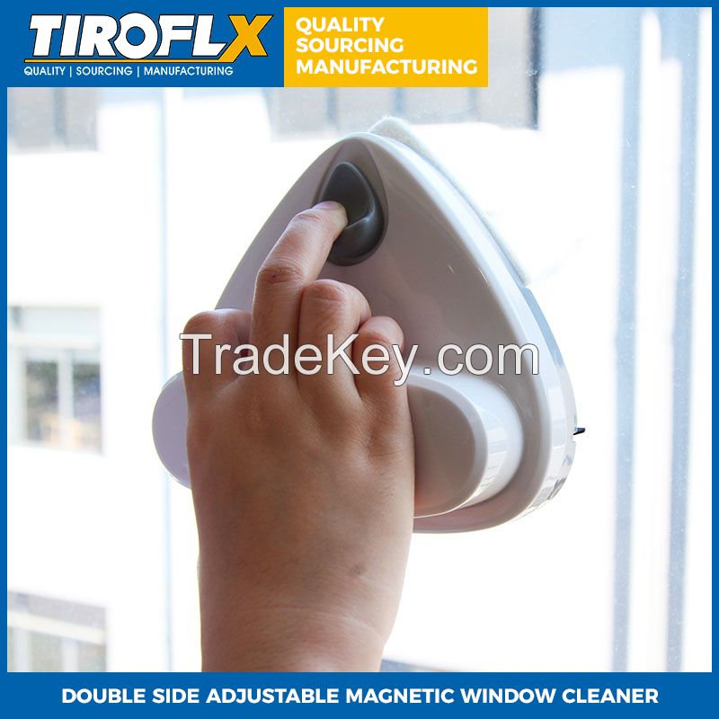 DOUBLE SIDE ADJUSTABLE MAGNETIC WINDOW CLEANER  