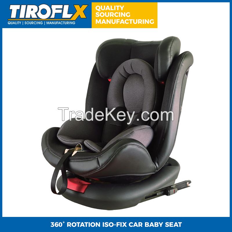 360Â° ROTATION ISO-FIX CAR BABY SEAT