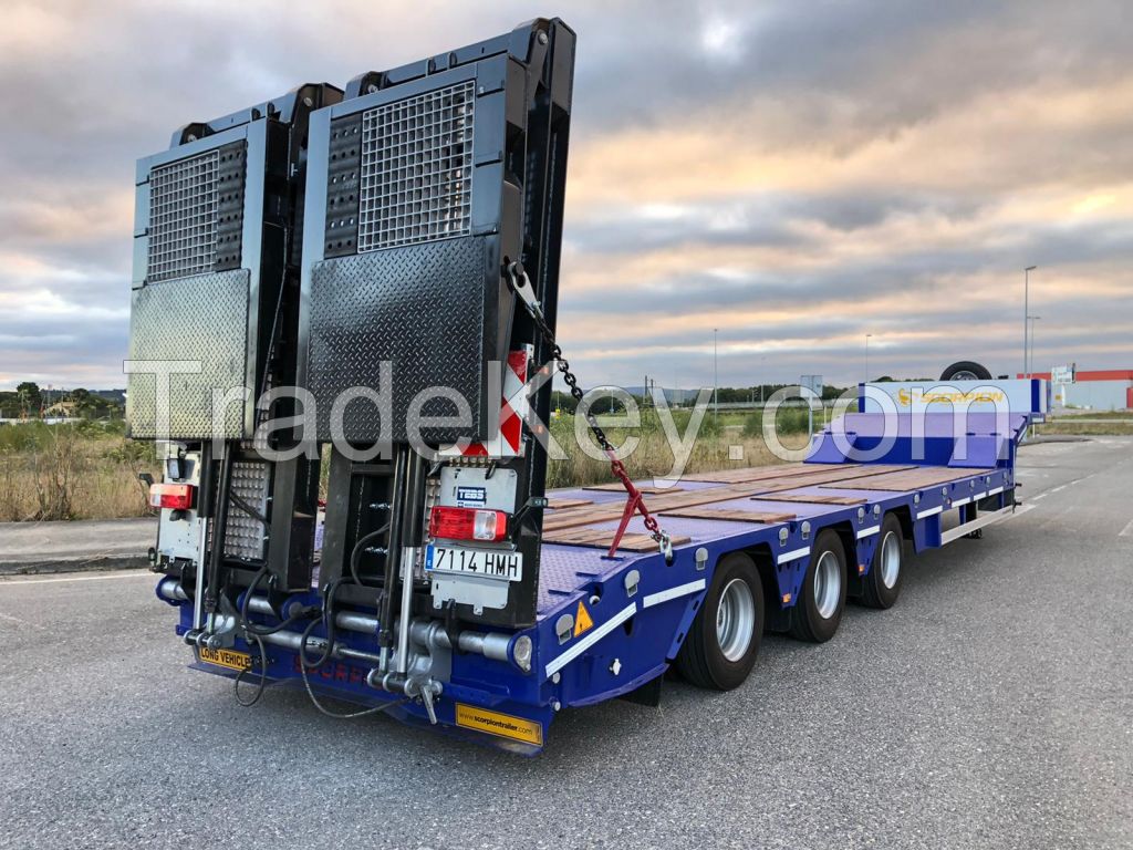 3 AXLE LOW-BED SEMI TRAILER