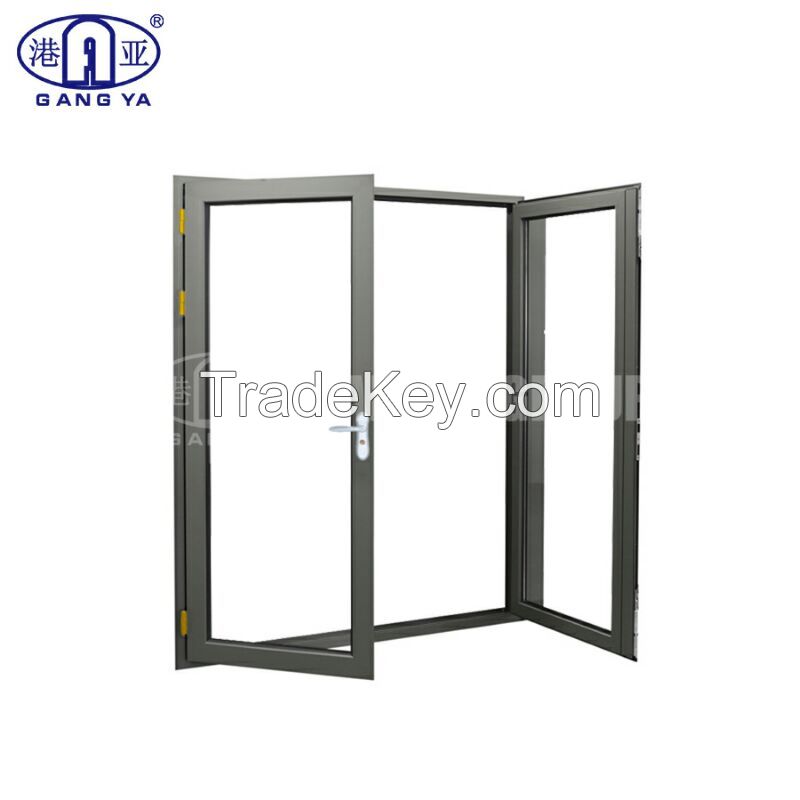 Wind Proof Rain Proof Security Door Laminated Glass French Casement Door