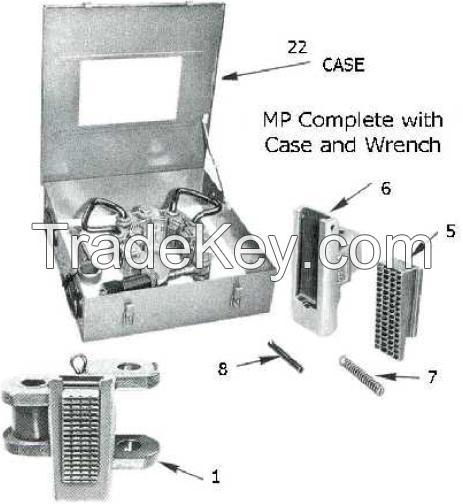 API Spec 7K standard/Slips/ Type MP Safety Clamps