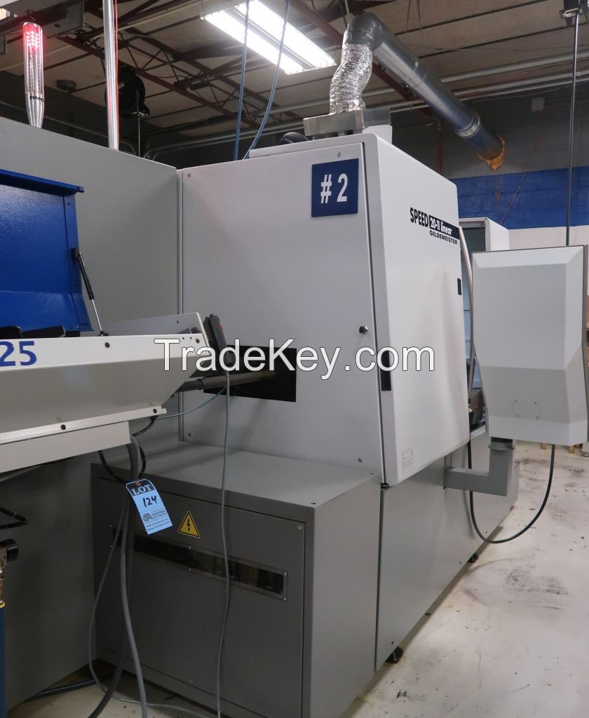 DMG GILDEMEISTER MODEL SPEED 20-11 LINEAR 11-AXIS SWISS CNC TURNING CENTER