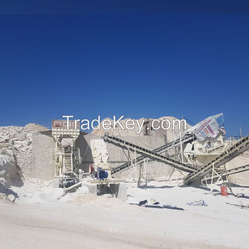 natural gypsum rock in bulk