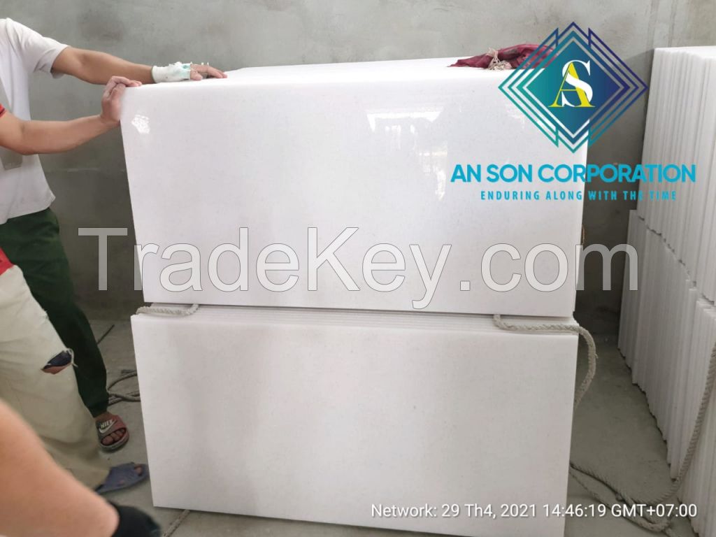 Hot Sale 30% For Crystal White Marble Tile