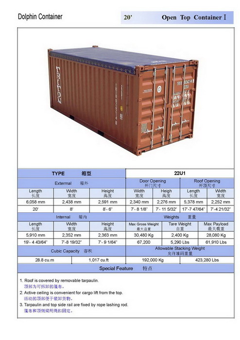 Open Top Container