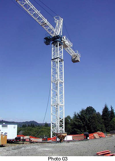 used tower crane