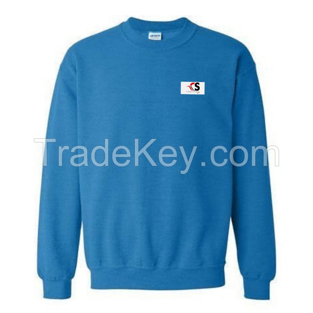 High Quality Customized Unisex Breathable Simple Sweatshirts