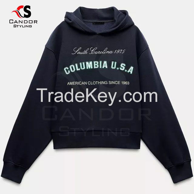 Silicone Printed/Embroidered/Sublimation Hoodies