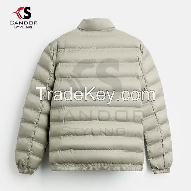 Winter White Premium Black Puffer Jacket 