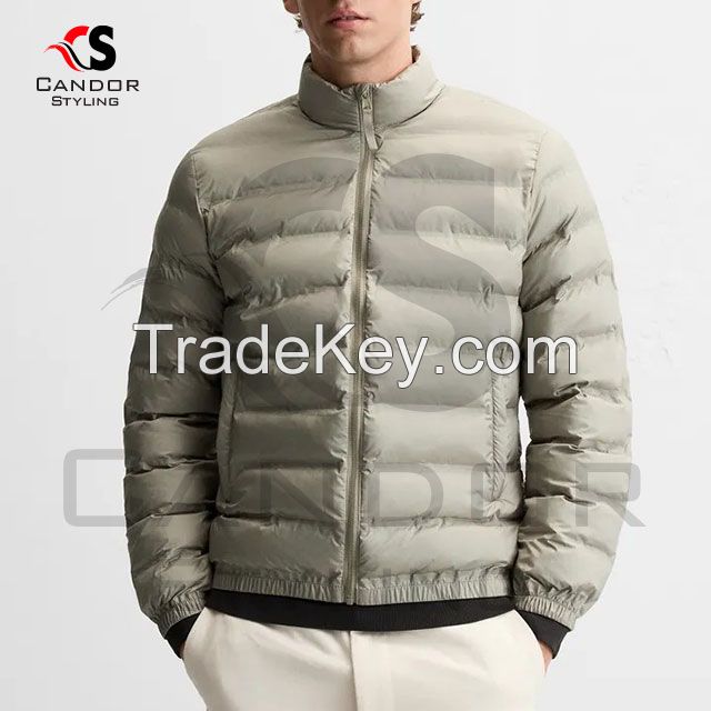 Winter White Premium Black Puffer Jacket 