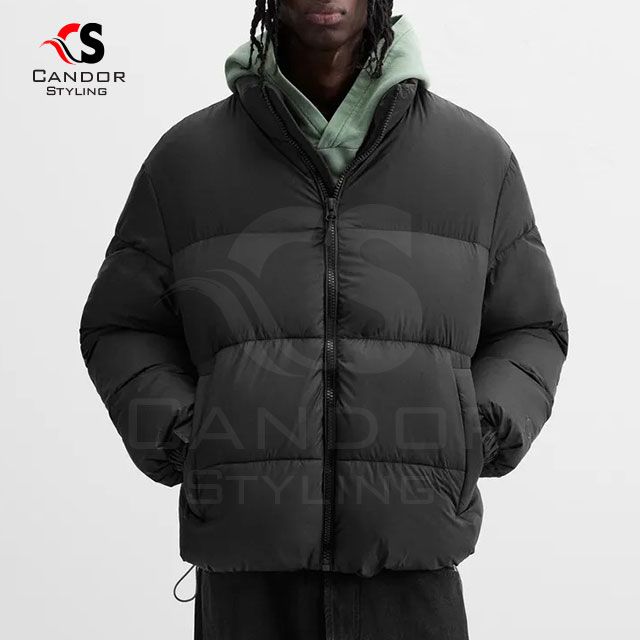 Black Puffer Jacket 