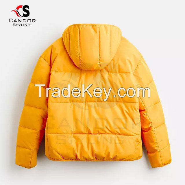 Stylish Premium Yellow Puffer Jacket 