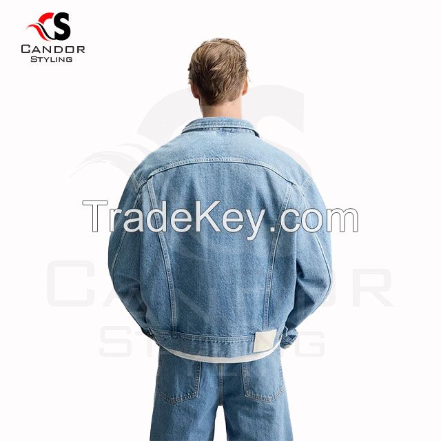 Plain Light Weight Denim Jackets for Men & Women