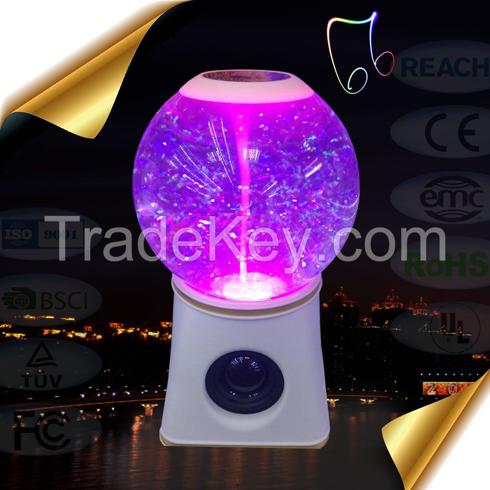 Portable Stereo Speaker Lamp Bluetooth V4.0+EDR Portable handlamp with Bluetooth Speaker