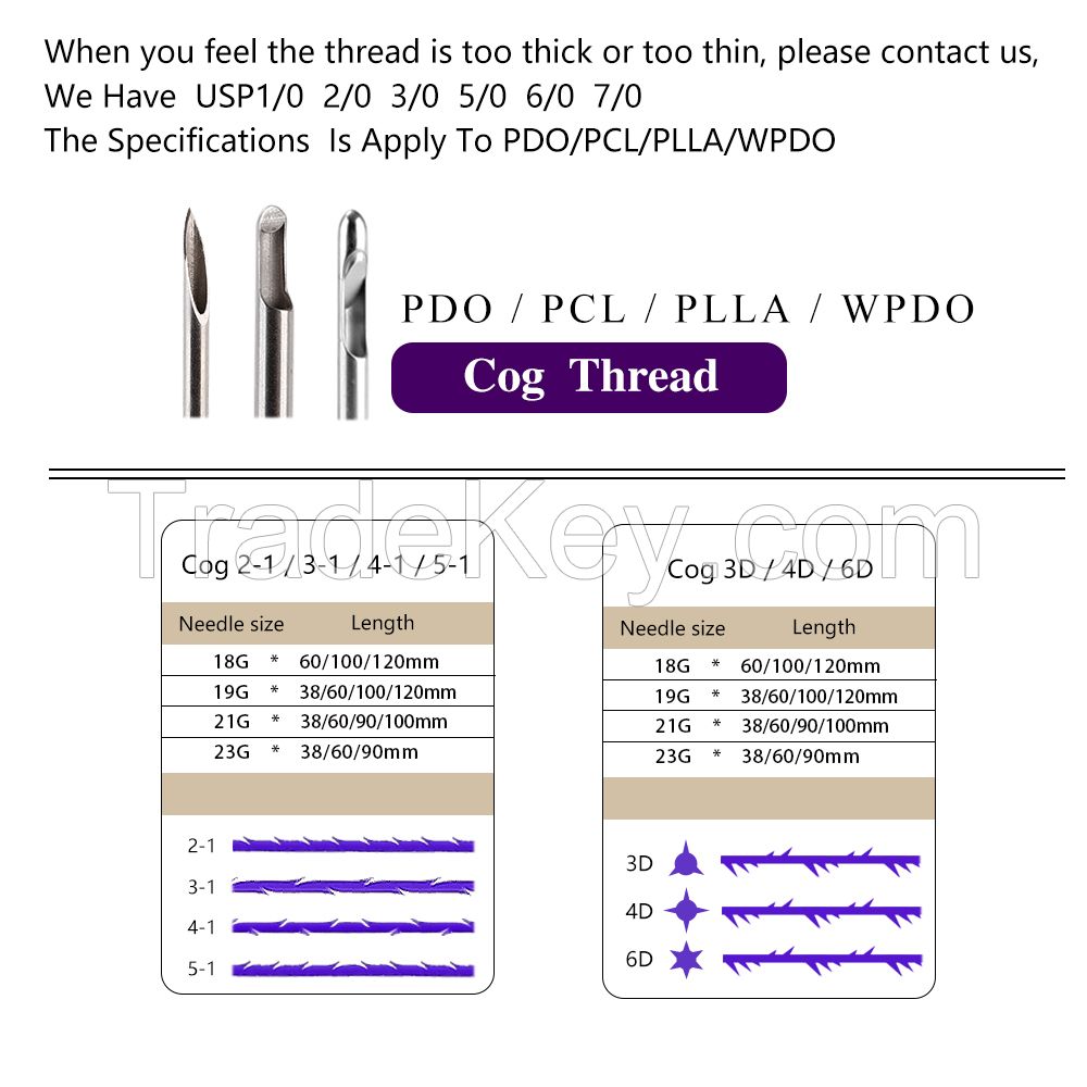 Pdo Cog Lifting Thread 3D 4D 6D