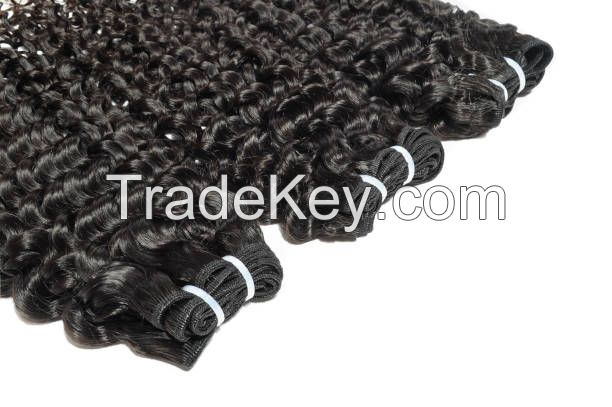 WEFT CURLY HUMAN HAIR