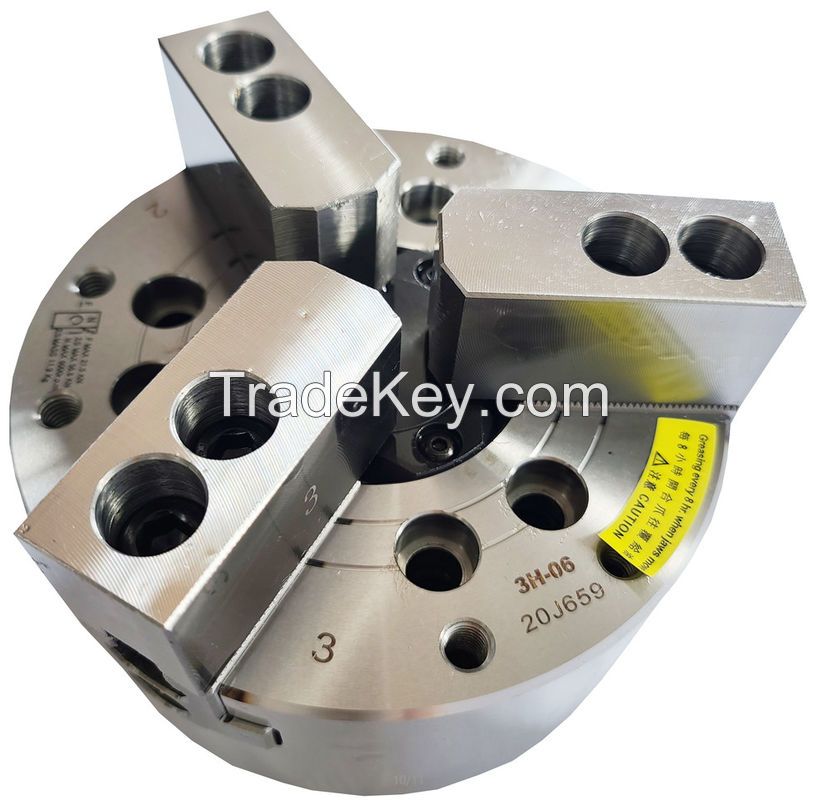 ISO9001 Stainless Steel Tube Chuck , 3 Jaw Metal Lathe Chuck