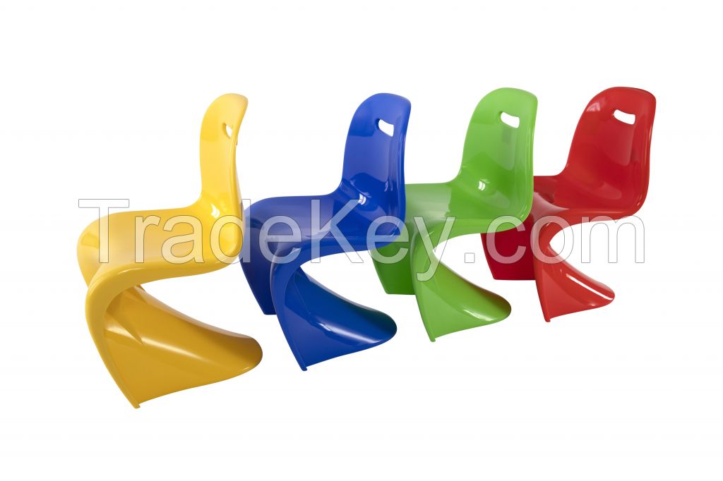 Appollo houseware high quality light weight easy to handle durable kids chair stackable plastic chair for play area garden indoor and outdoor uses