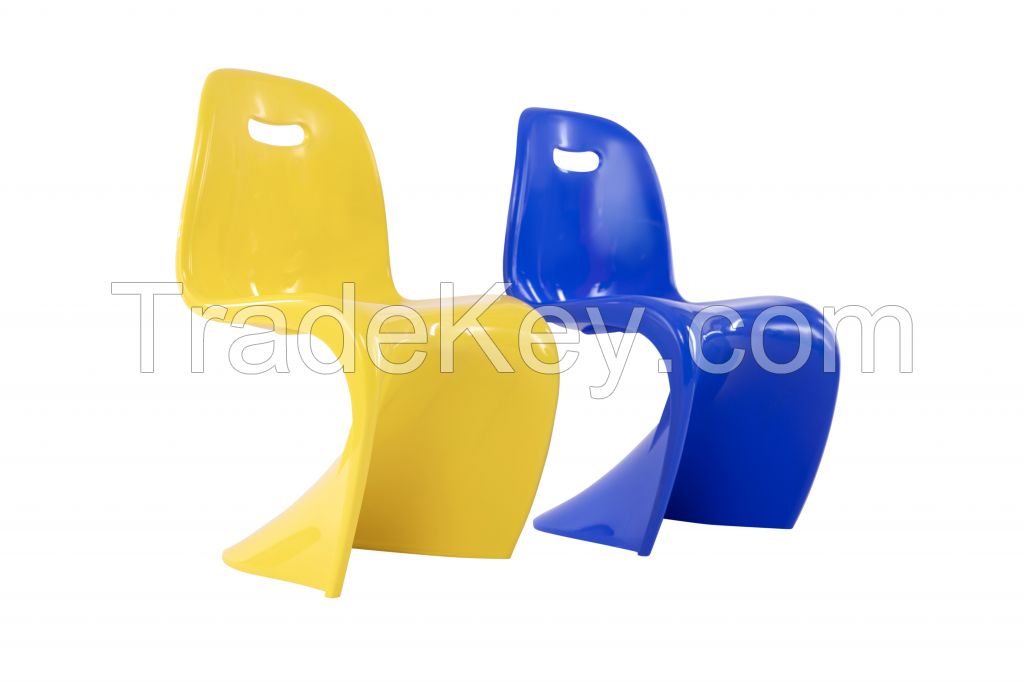 Appollo houseware high quality light weight easy to handle durable kids chair stackable plastic chair for play area garden indoor and outdoor uses