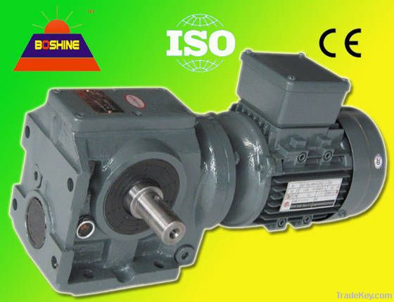 S Helical Worm Gearbox Reducer Motor