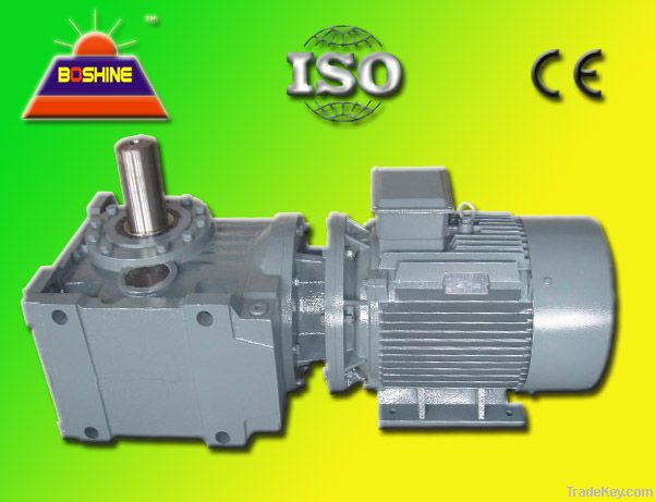 K Helical Bevel Gear Speed Reducer Motor