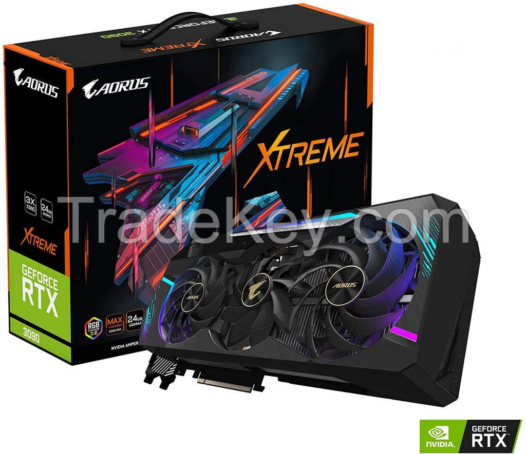 GIGABYTE AORUS GeForce RTX 3090 XTREME 24GB GDDR6X Graphics Card