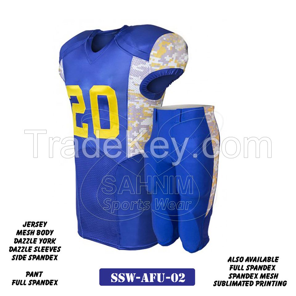 American Football Uniform