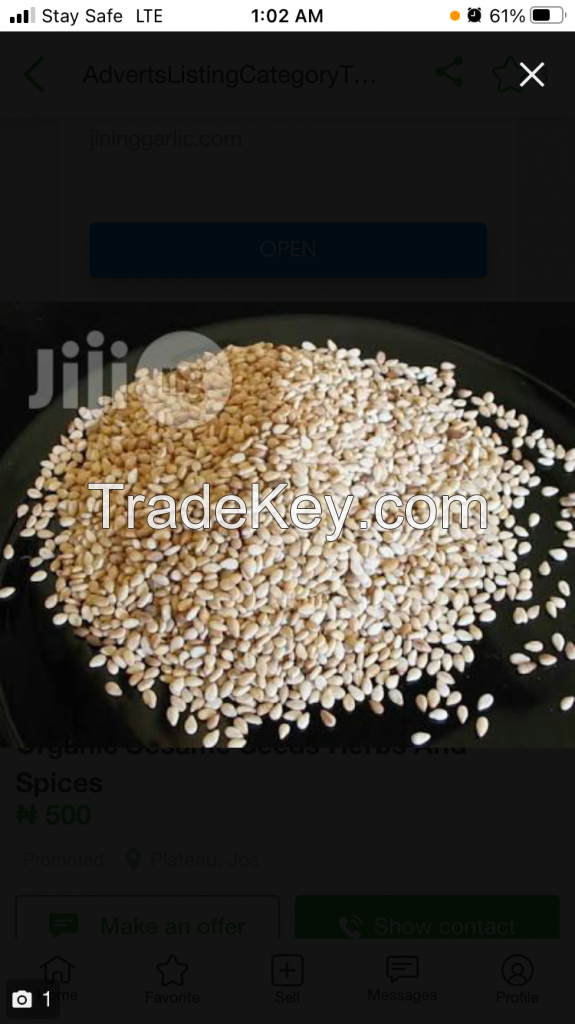 Sesame seeds 