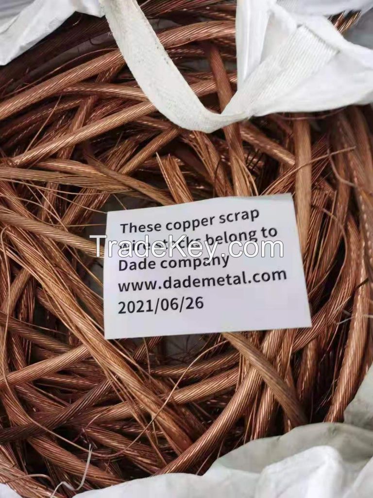 millberry copper scrap wire  purity 99.9% copper wire 