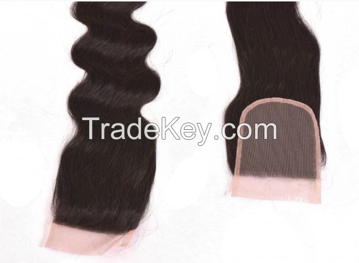 Lace 4*4 closures - straight,wavy and curly