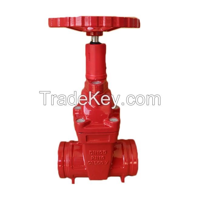 Cast Iron Pressure Groove End Gate Valve