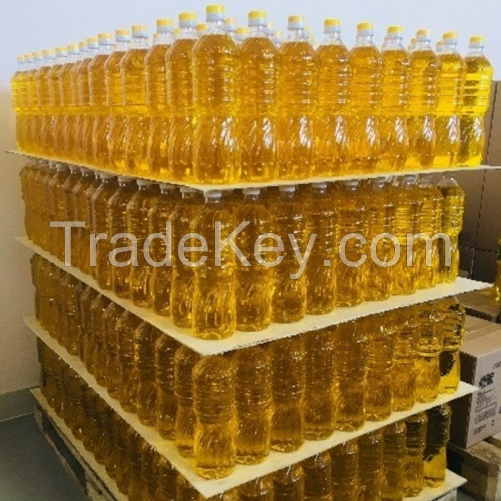 Crude sunflower oil