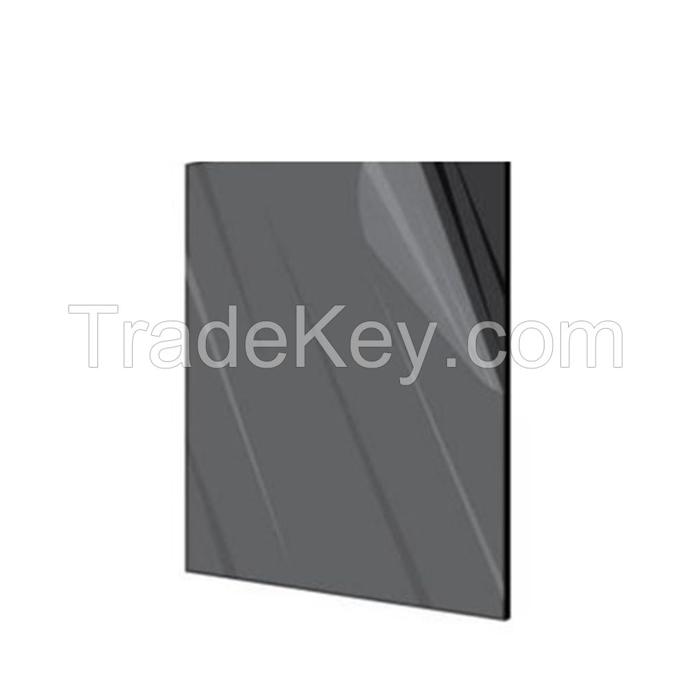 Black high quality clear acrylic sheet Custom cut to size Durable sheet