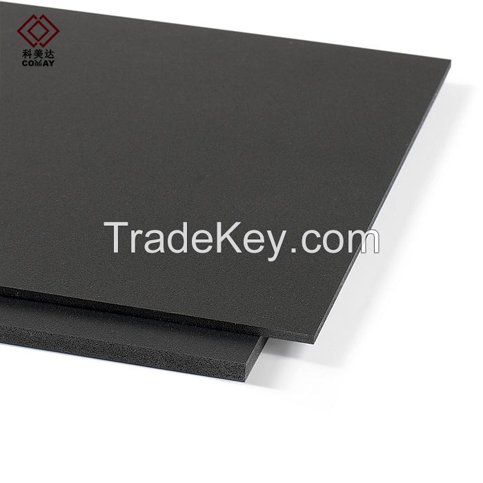 Black high quality clear acrylic sheet Custom cut to size Durable sheet