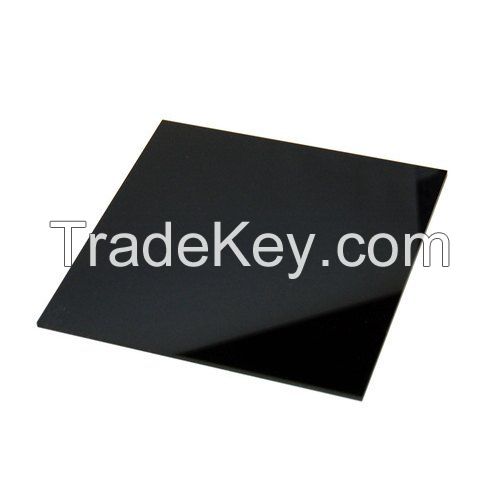 Black high quality clear acrylic sheet Custom cut to size Durable sheet