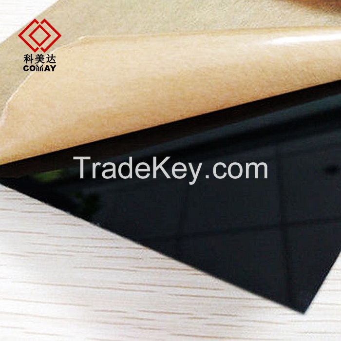 Black high quality clear acrylic sheet Custom cut to size Durable sheet