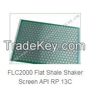 FLC2000 Flat Shale Shaker Screen API RP 13C Replacement Hookstrip Screen