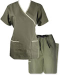 Nursing Uniforms Mock Wrap Designer Set