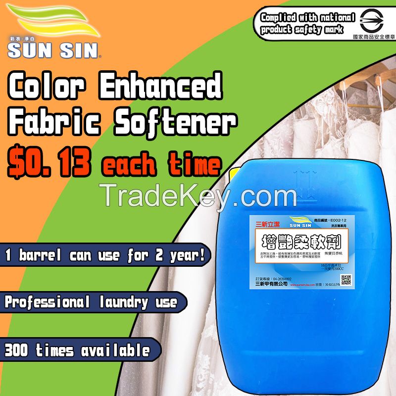 Color-enhanced Fabric Softener 30 kgs