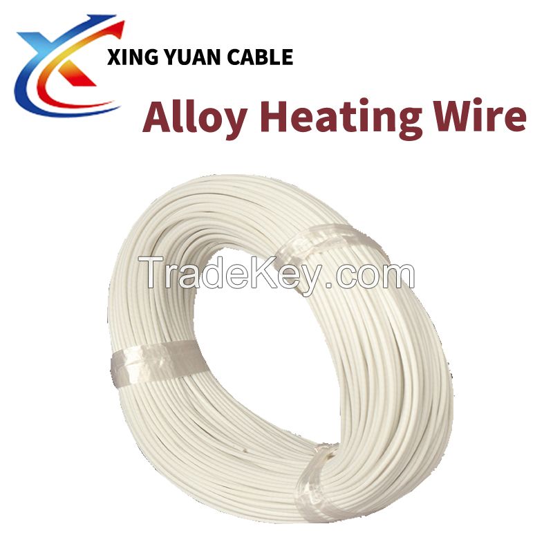 Resistance silicone rubber insulated heating wire