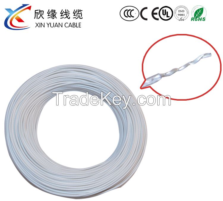 Resistance silicone rubber insulated heating wire