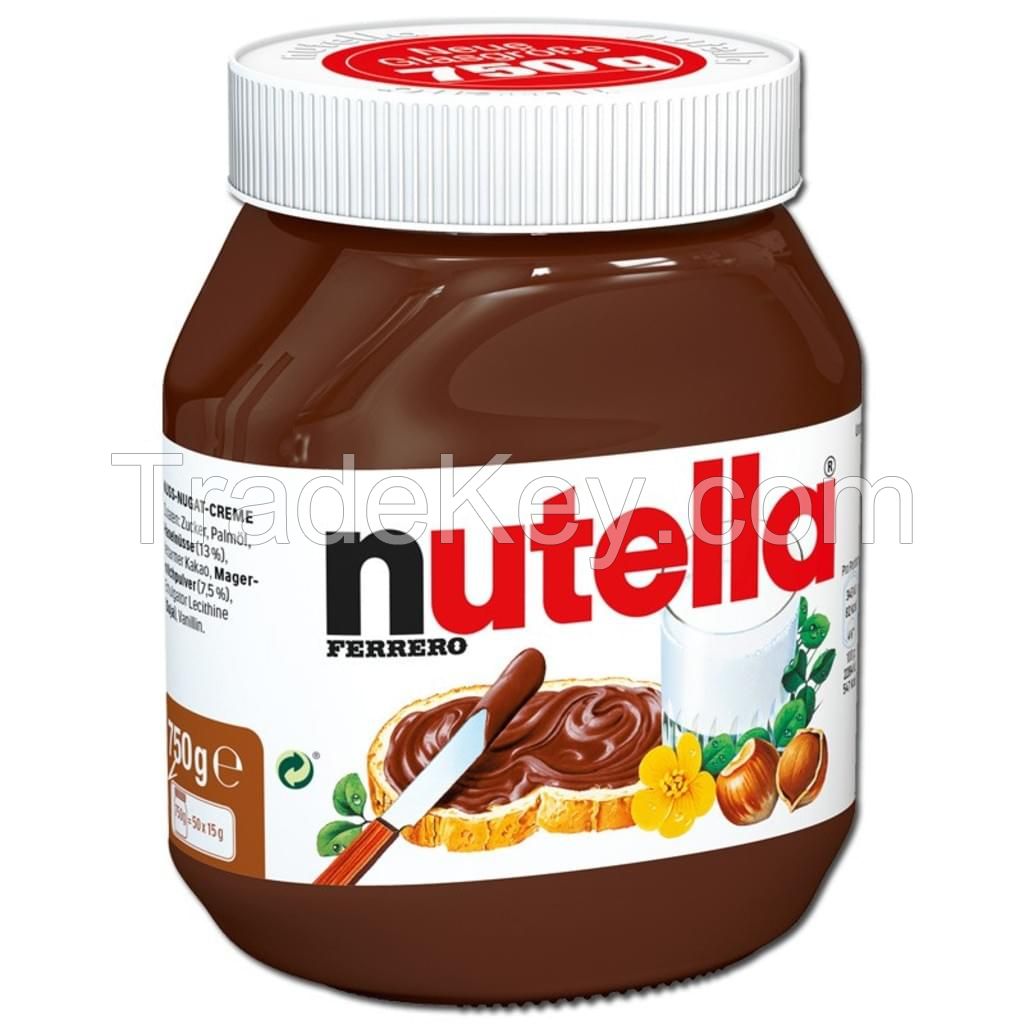 Ferrero Nutellas Chocolate For Export 1KG, 3KG, 5KG, 7KG/Nutella 750g/Nutella wholesale