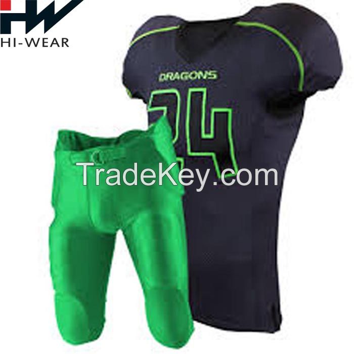 Custom Sublimation  Customized Logo Sportswear Foot Ball Uniforms for Unisex Half Sleeves