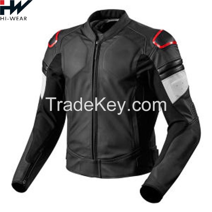 Pro Quality Motorbike Riding Jacket Men&#039;s Vintage Leather Biker Jacket