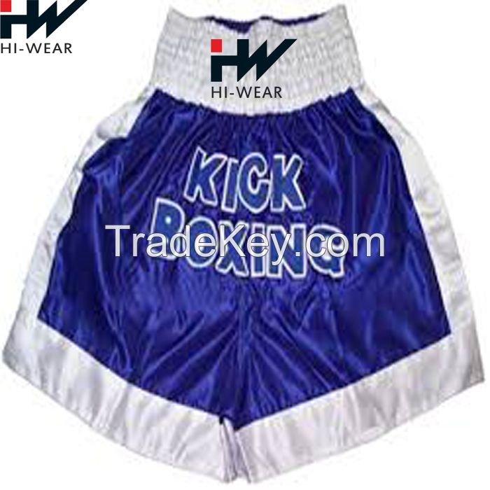 Newest 100% Polyester Boxing Short Training Shorts Colorful Kick Boxing Shorts