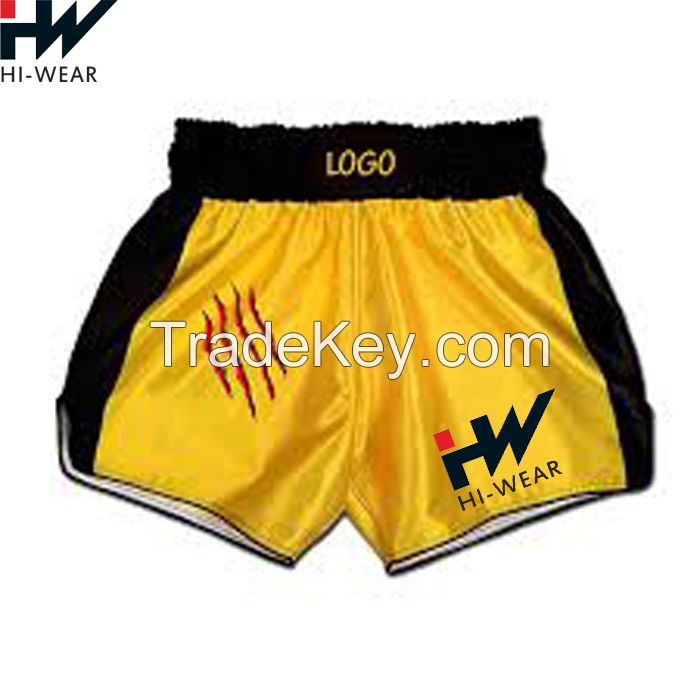 Men And Women Martial Arts Training Boxing Sport Muay Thai Shorts