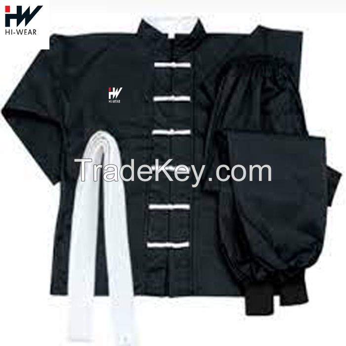 Custom Design 100% cotton Wholesale Kung fu Uniform