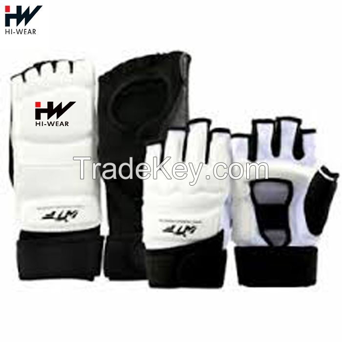   OEM Unisex  Taekwondo Training Hand Protection / Foot Guard Set