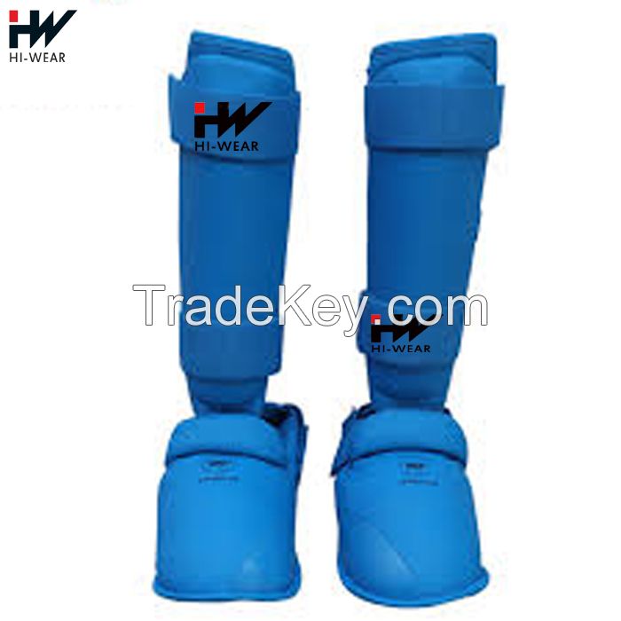 martial arts karate shin protector KARATE WKF Approved SHIN&INSTEP GUARD