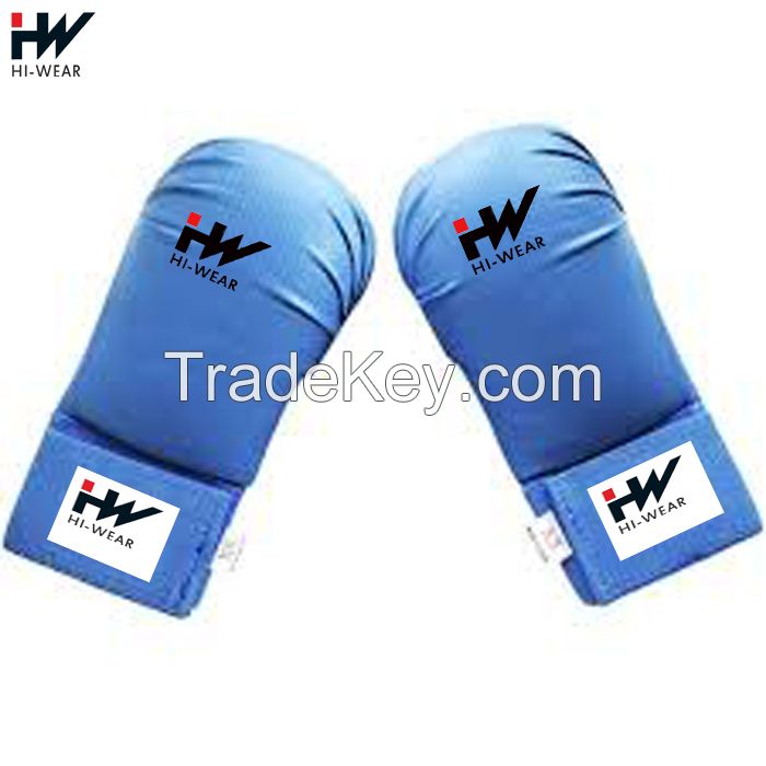  WKF Karate Mitts Karate Sparring Gloves Traditional Karate Hand guard